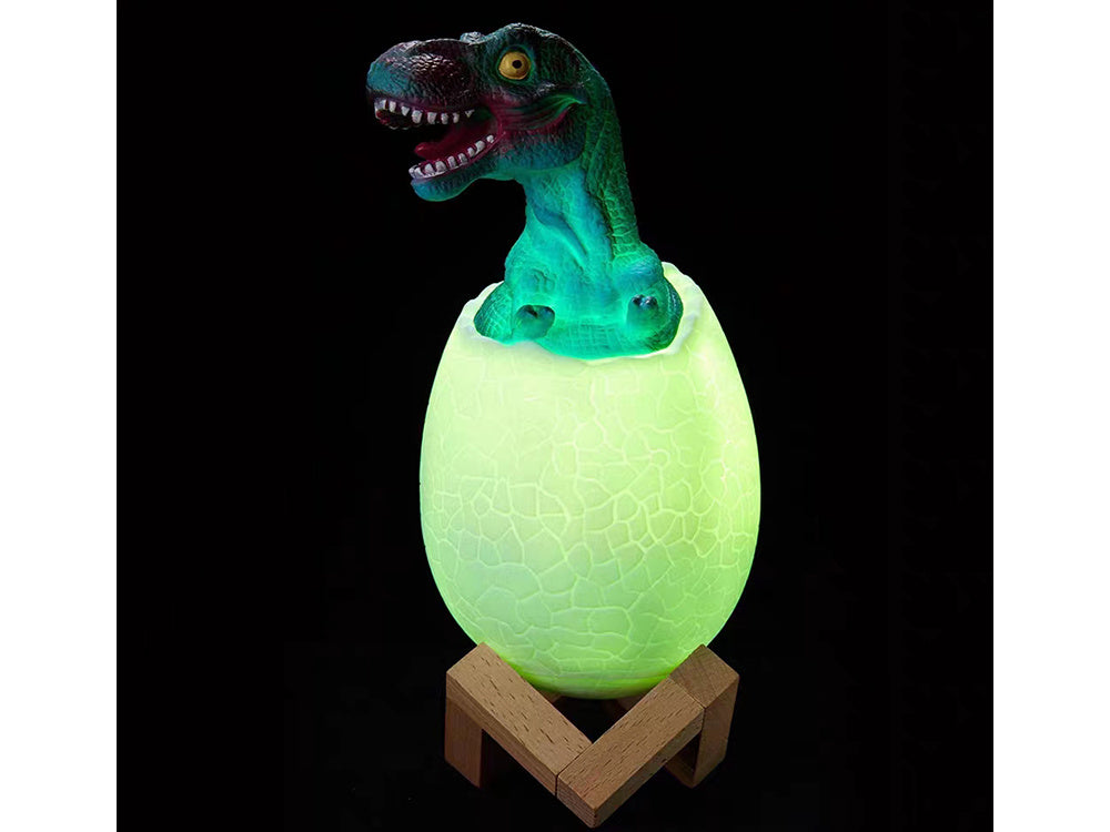 Næturlampi led Dinosaur