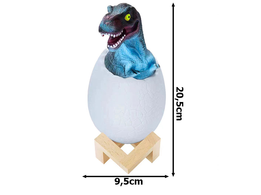 Næturlampi led Dinosaur