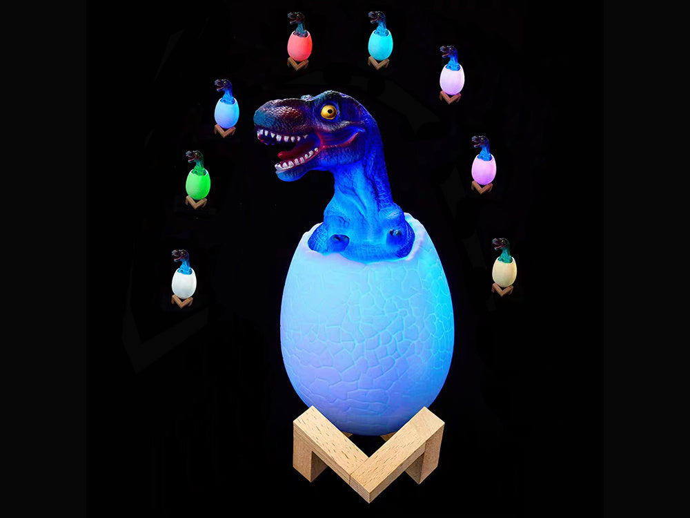 Næturlampi led Dinosaur