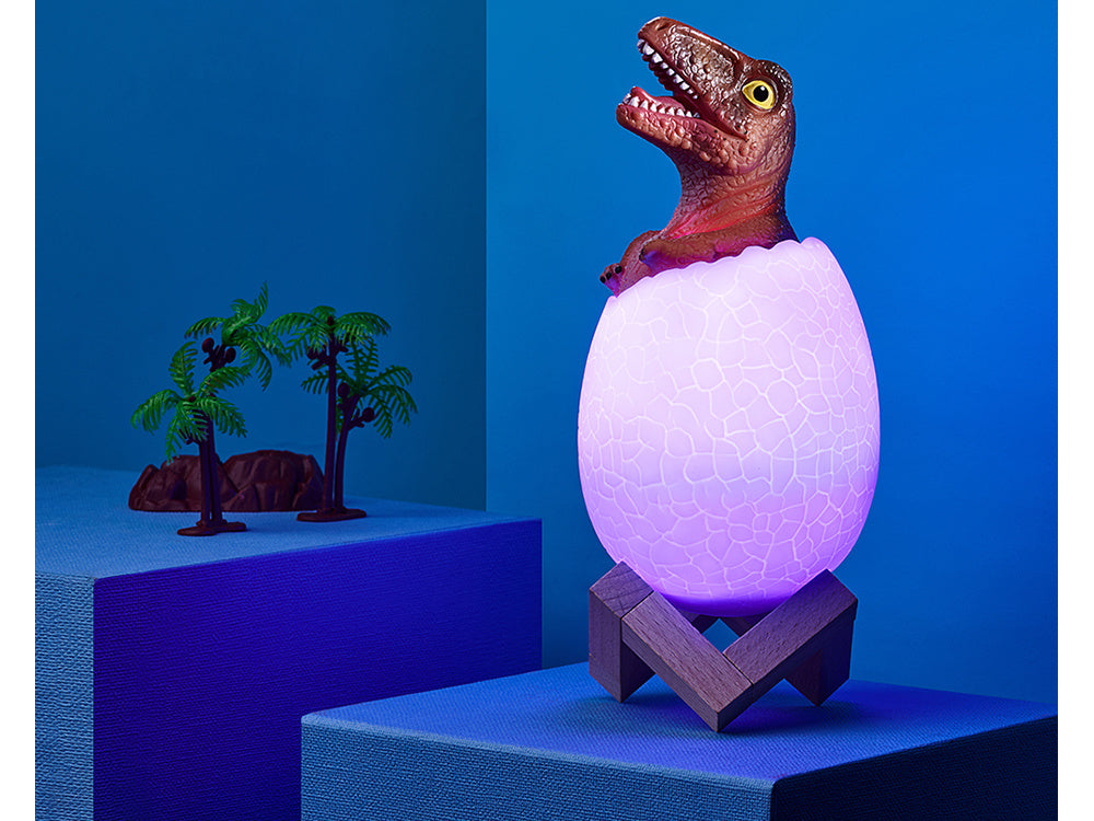 Næturlampi led Dinosaur