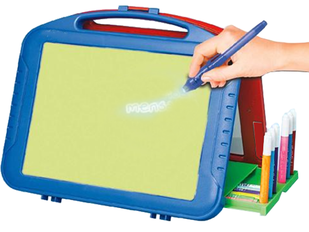 Teiknibretti Led neon 2in1