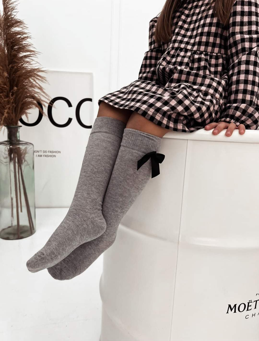 Sokkar háir börn gráir 26-37