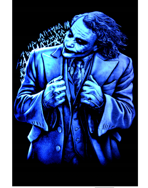 Horry Joker hettupeysa Lýsir í myrkri