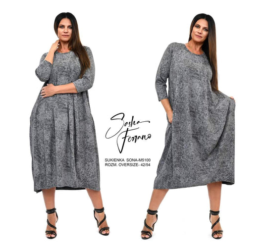 Sasha Kjóll Sona (Grár)