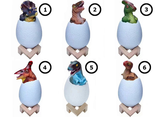 Næturlampi led Dinosaur