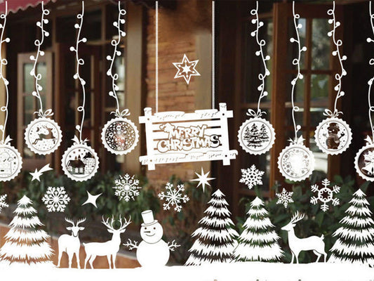 Glugga Jólalímmiðar 35x50