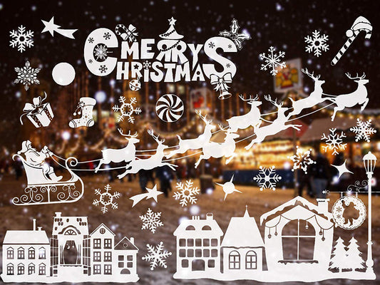 Glugga Jólalímmiðar 35x50