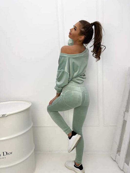 Mielczarkowski Push up leggings (mintu grænn)