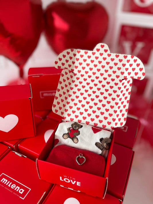 Sokkar í gjafaöskju