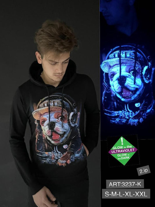 Horry Glow in dark hettupeysa Dj.Dog