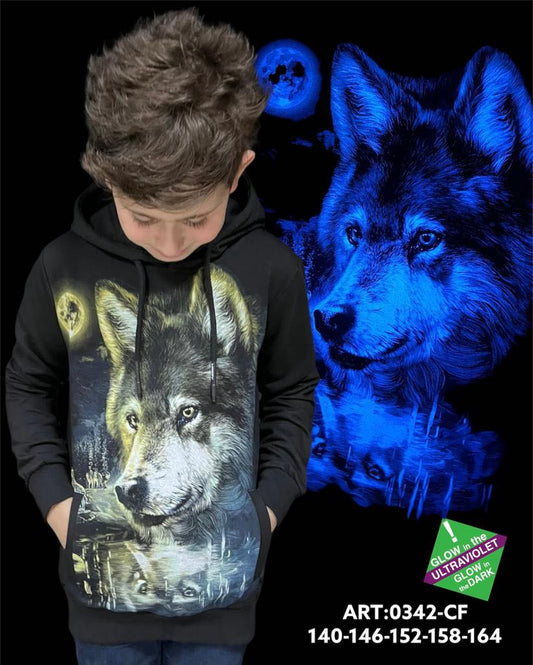 Horry Glow in dark hettupeysa Wolf 2