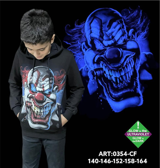 Horry Glow in dark hettupeysa Clown 1